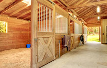 Steeple Barton stable construction leads